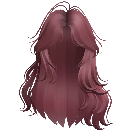 Flowy Siren Waves Hair (Pink)