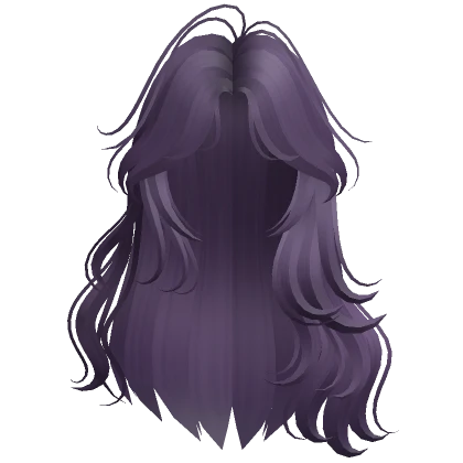 Flowy Siren Waves Hair (Purple)