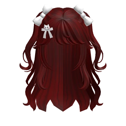 Cute Anime Hair (Red)