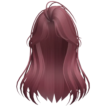Soft Anime Girl Hair (Dark Pink)