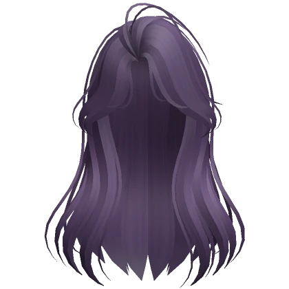 Soft Anime Girl Hair (Purple)