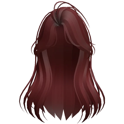 Soft Anime Girl Hair (Red)