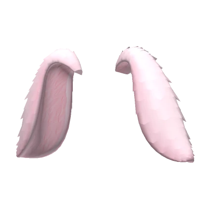 Kawaii Droopy Bunny Ears (Pink)