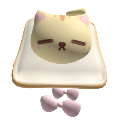 ɞ | cute bread cat clip