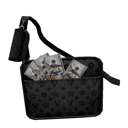 [3.0] Designer Messenger Bag w Money