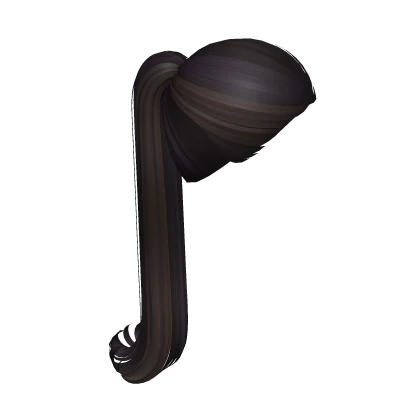 Slicked Posh Ponytail in Deserted Halloween