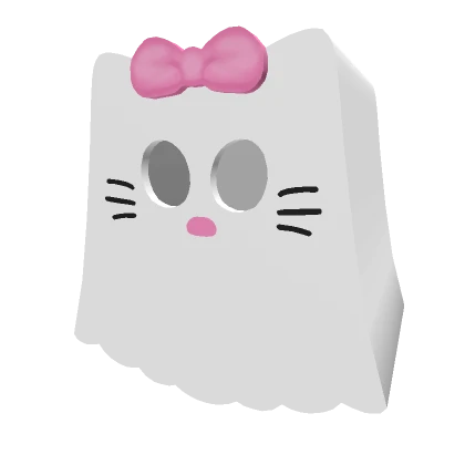 Kitty Ghost Mask