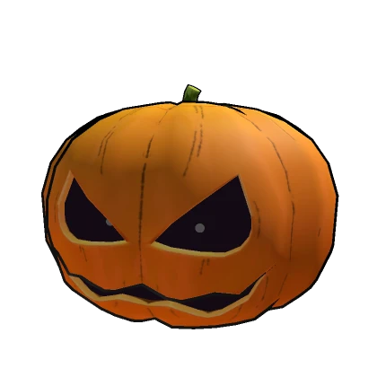 Orange Pumpkin Head