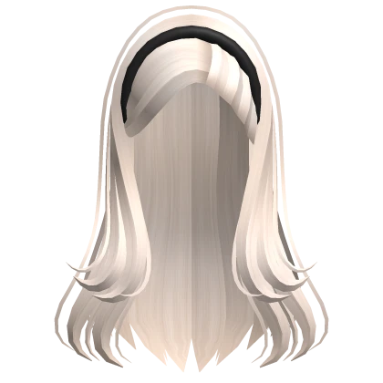 Vintage Hairstyle with Headband (Beige)