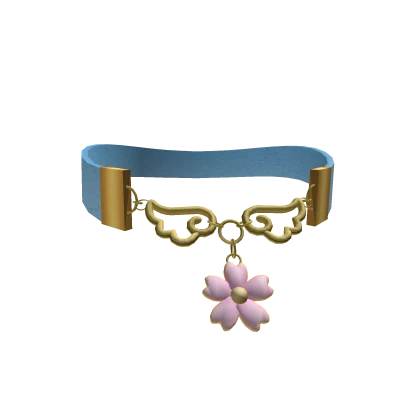 magical choker (blue)