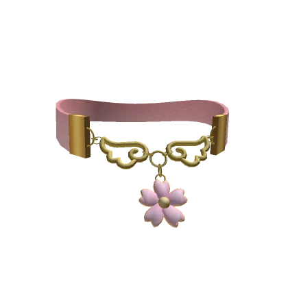 magical choker (pink)