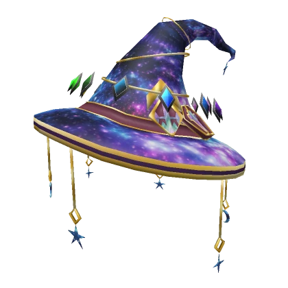 Galaxy Witch Hat