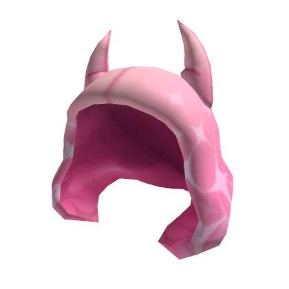 Pink Devil Hood