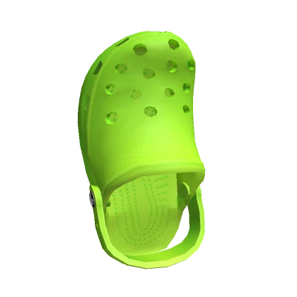 Croc On Your Head - Lime