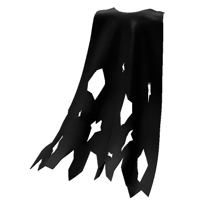 Torn Black Cape