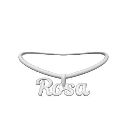 rosa necklace silver ( 3.0 )