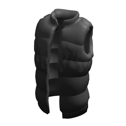 Vest flame black