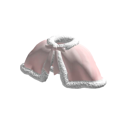 Pink Christmas Cape