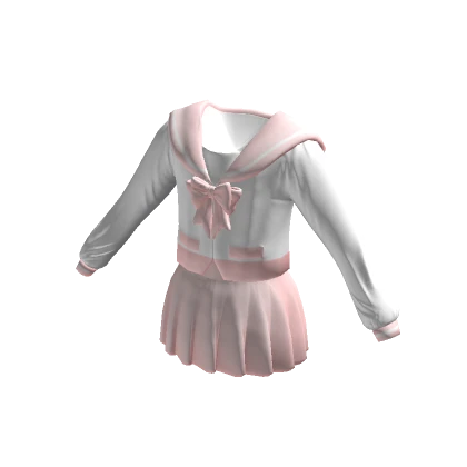 School Girl Outfit Pink