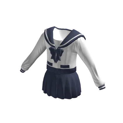 School Girl Outfit Navy