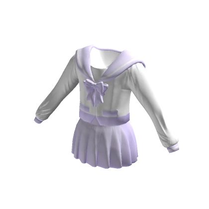 School Girl Outfit Lavender