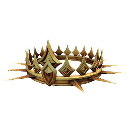 Gold Spiky Crown