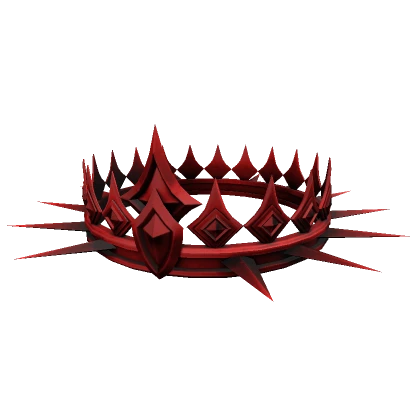 Red Spiky Crown