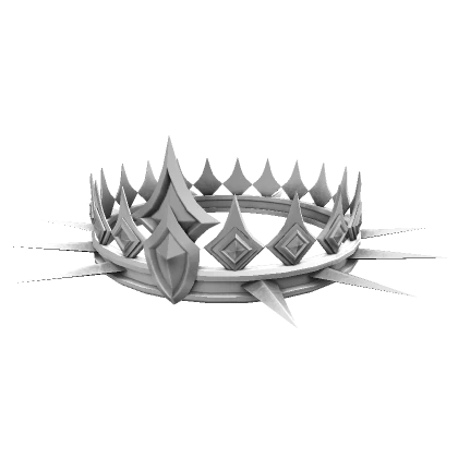 White Spiky Crown