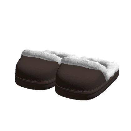 Cozy Winter Slippers - Brown