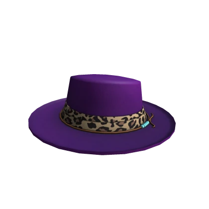 Leopard Fedora