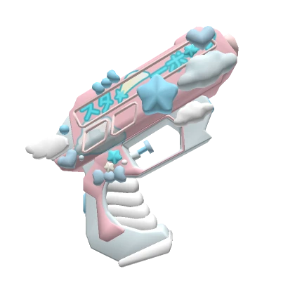 ˚ʚ♡ɞ˚[1.0] Kawaii Cute Decora Pastel Pistol Gun