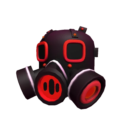 Red Gas Mask