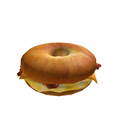 Bacon, Egg and Cheese on Plain Bagel