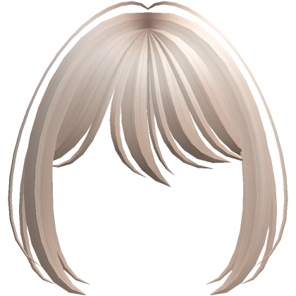 Platinum Blonde Bangs