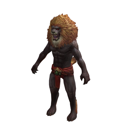 Realistic Lion Full Body Muscle Suit