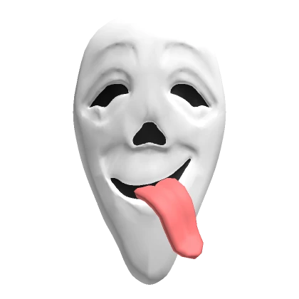 Silly Screaming Ghost Mask