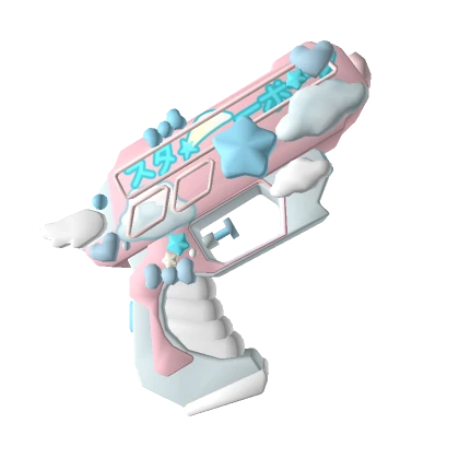 ˚ʚ♡ɞ˚[3.0] Kawaii Cute Decora Pastel Pistol Gun