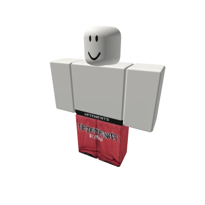 vetements fan sweats w new rocks