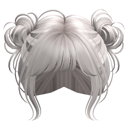 Cute High Buns(Silver)