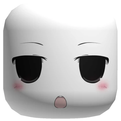 Unamused Chibi Face [White]