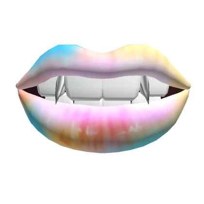 Vampire Lip Piercing Opal