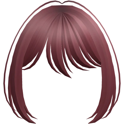 Dark Pink Bangs