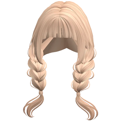 Cottage Core Braids ( Blonde )