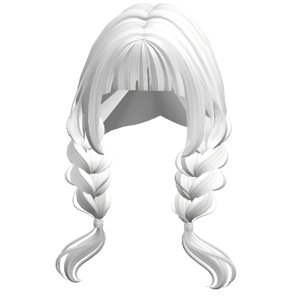 Cottage Core Braids ( White )