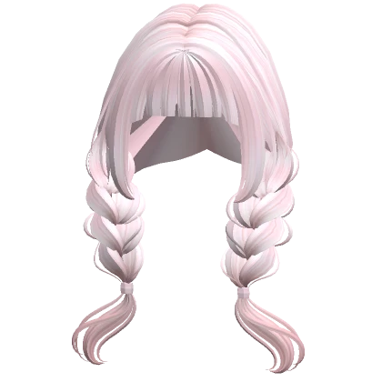 Cottage Core Braids ( Light Pink )