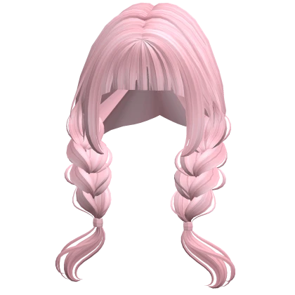 Cottage Core Braids ( Pink )