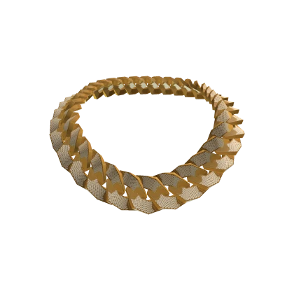 3.0 Iced Chain Collar - Gold