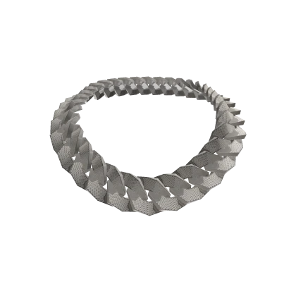 3.0 Iced Chain Collar - Silver