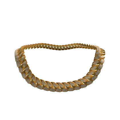 1.0 Iced Chain Collar - Gold