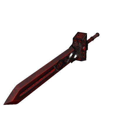 Holdable Crimson Royal Greatsword